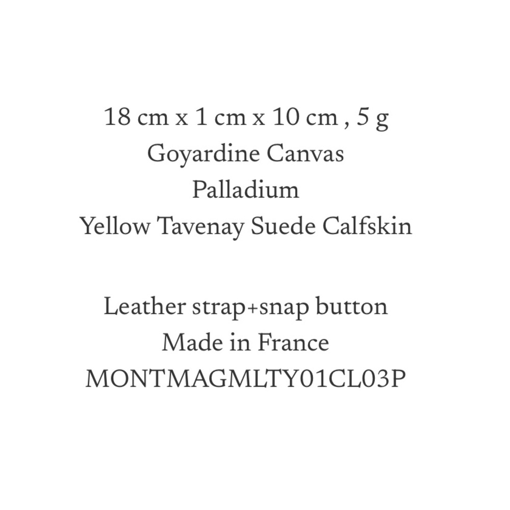 ❌SOLD❌GOYARD MONTMARTREGM
CASE - Picture 15 of 16